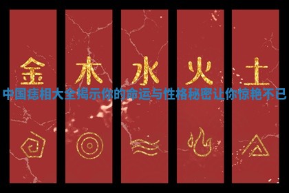 中国痣相大全揭示你的命运与性格秘密让你惊艳不已