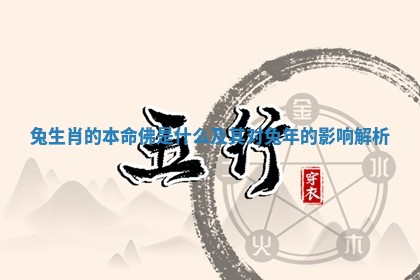 兔生肖的本命佛是什么及其对兔年的影响解析