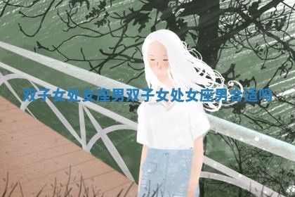双子女处女座男_双子女处女座男合适吗