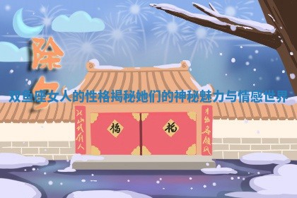双鱼座女人的性格揭秘她们的神秘魅力与情感世界