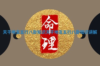 天干地支五行八卦知识_天干地支五行八卦知识讲解