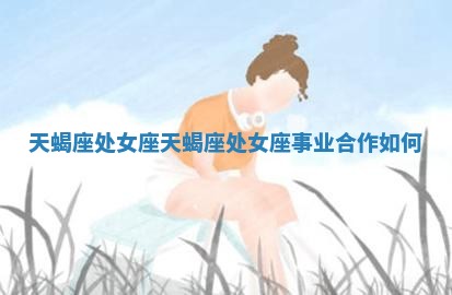 天蝎座处女座 天蝎座处女座事业合作如何