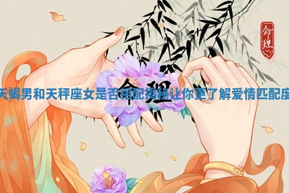 天蝎男和天秤座女是否相配揭秘让你更了解爱情匹配度