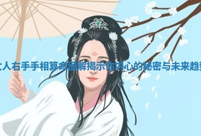女人右手手相算命图解揭示你内心的秘密与未来趋势
