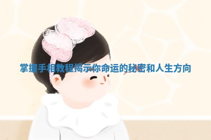 掌握手相教程揭示你命运的秘密和人生方向 掌握手相教程揭示你命运的秘密和人生方向
