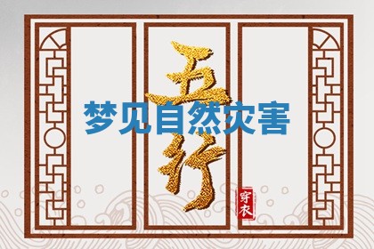 梦见自然灾害_ 梦见自然灾害_