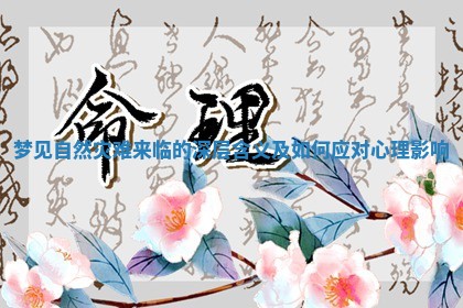 梦见自然灾难来临的深层含义及如何应对心理影响