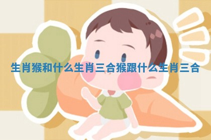 生肖猴和什么生肖三合 猴跟什么生肖三合 生肖猴和什么生肖三合 猴跟什么生肖三合